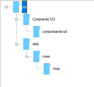 Como estrablecer un icono espefico a carpetas y archivos usando treeview