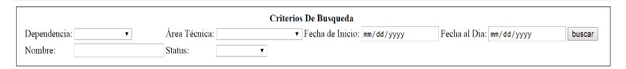 Como realizar una busqueda con filtros